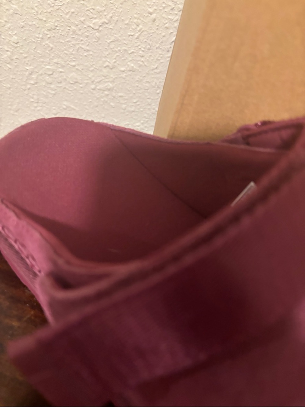 UGG Plum Suede Platform Clog with Strap - Picture 6 of 8